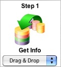 Step 1 - Drag and Drop Icon
