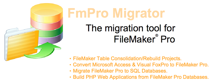 FmPro Migrator - The migration tool for FileMaker Pro Graphic