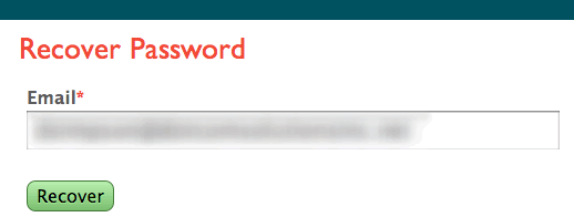 Reset Password Process