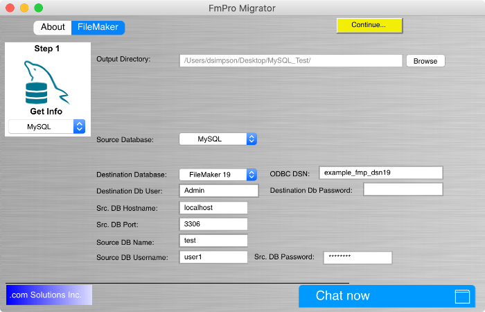 FmPro to Servoy Migration screenshot