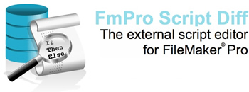 FmPro Script Diff - The external script editor for FileMaker Pro