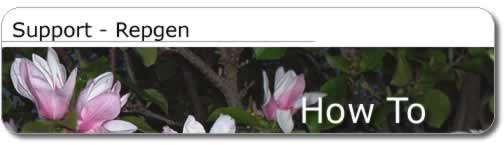 support how to title image